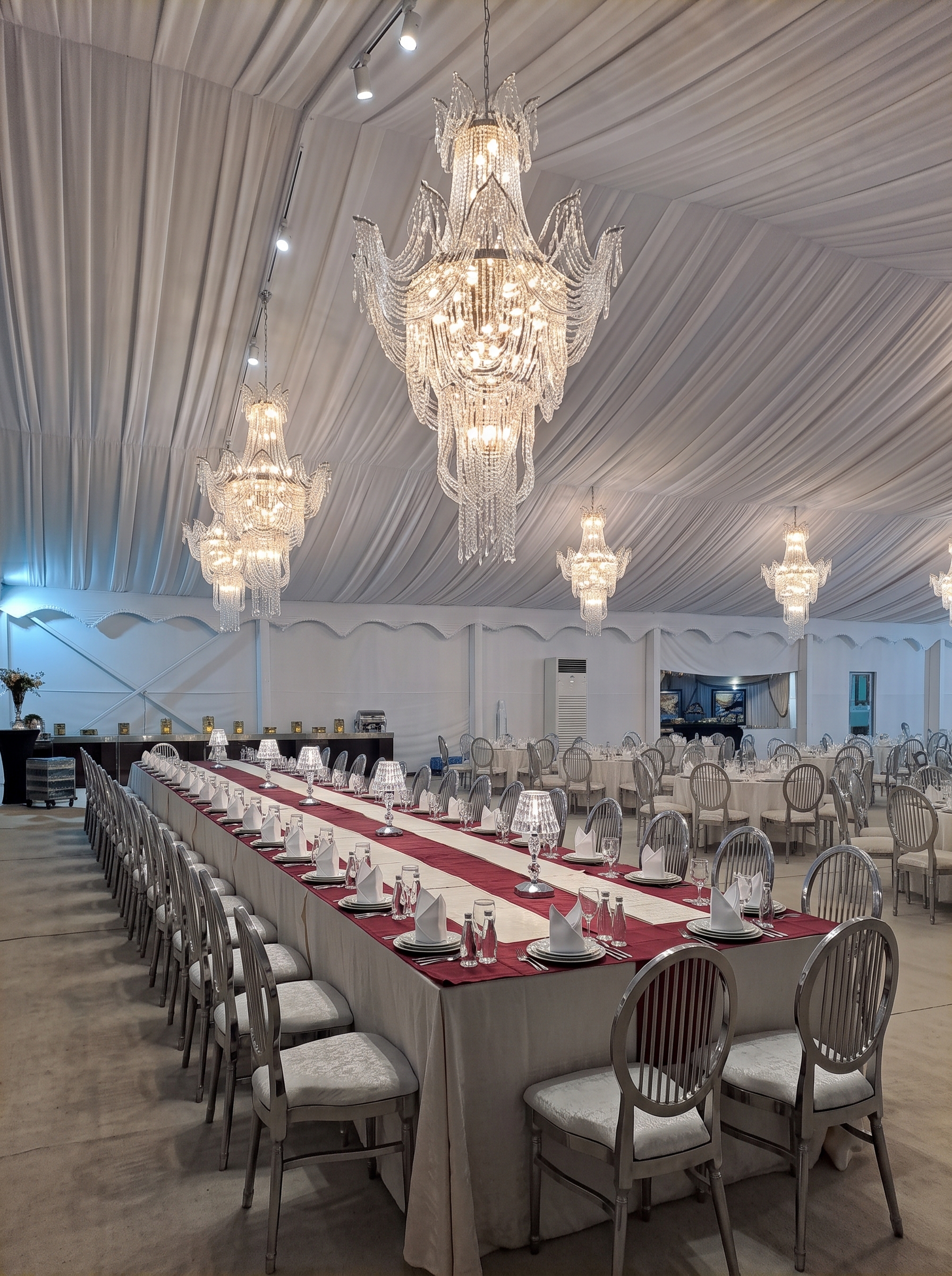 Corporate VIP Banquet & Gala Tent