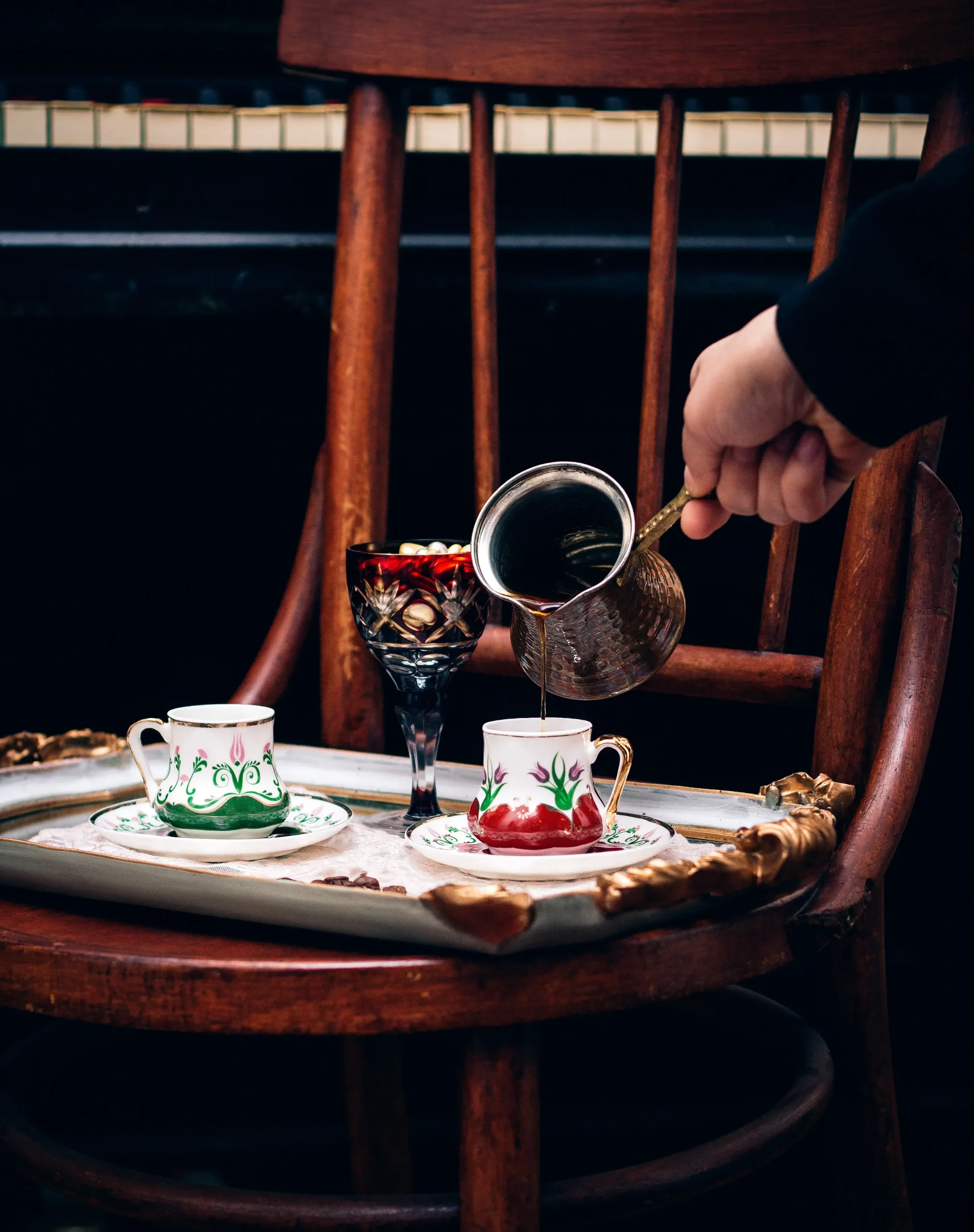 Traditional Arabic Hospitality & Coffee Servers