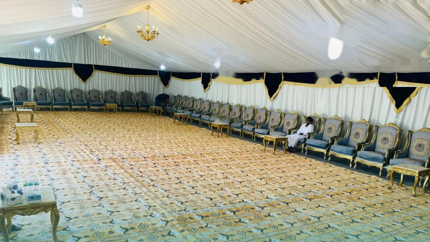 Comprehensive Tent Interior Outfitting